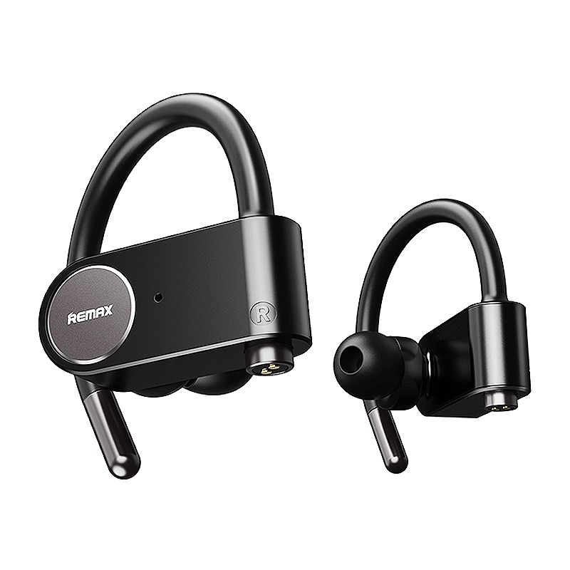 TWS-20 bluetooth 5.0 TWS Sports Ear Hook Headphones Earphones Stereo Waterproof Headsets with Carrying Case