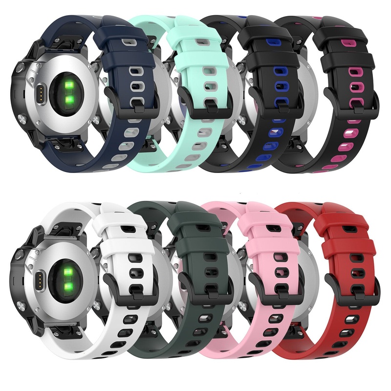 Bakeey 26MM Colorful Watch Strap for Garmin Fenix 6X Smart Watch