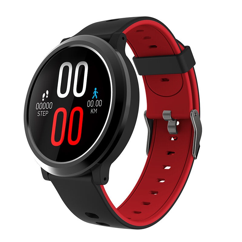 Bakeey B18 Metal Bezel Replacement Strap 3D UI HR Blood Pressure SMS Reminder Stopwatch Smart Watch