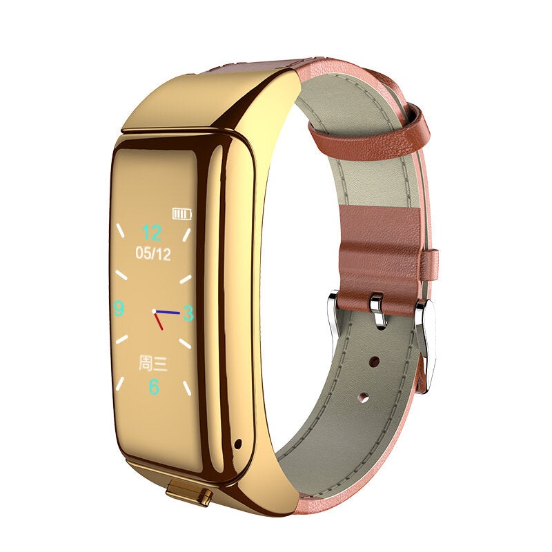 Bakeey B6 bluetooth Calling Heart Rate Blood Presuure Monitor Call Rejection Convenient Earphone Smart Watch