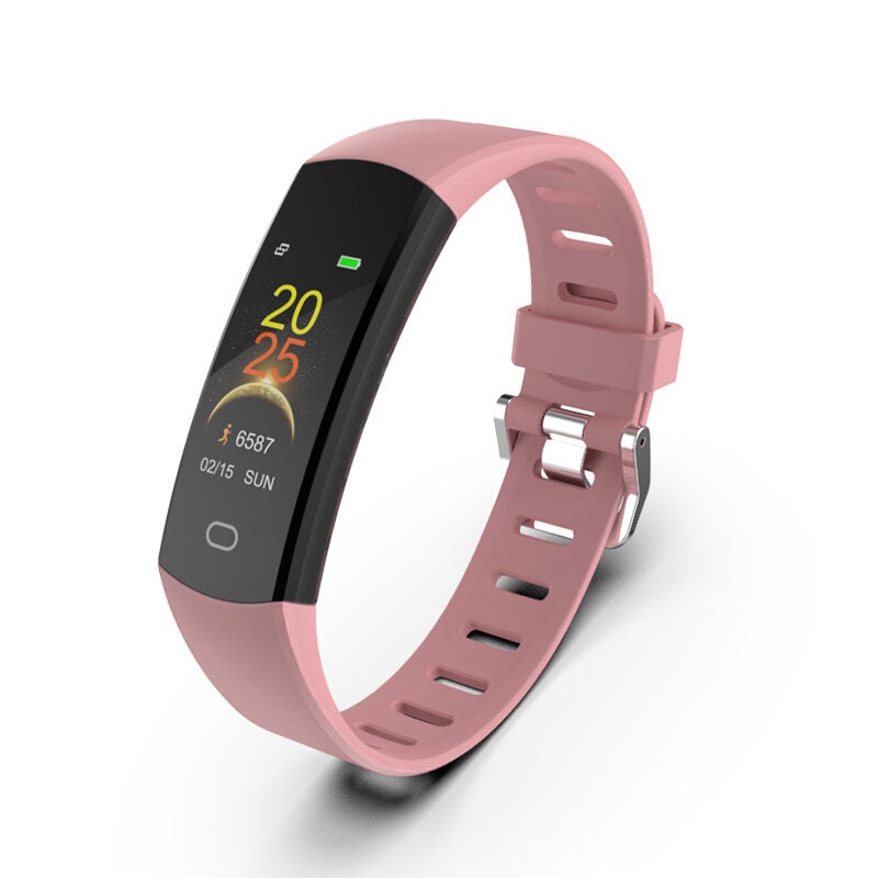 Bakeey C07C Heart Rate Monitor Weather Forcase Music Control Easily USB Charging Smart Watch