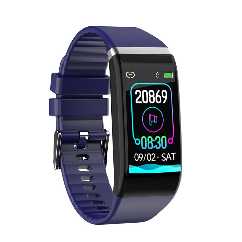 Bakeey C919 1.14′ Big Screen Real-time HR Blood Pressure 3D Dynamic UI 20Days Standby Smart Watch Band