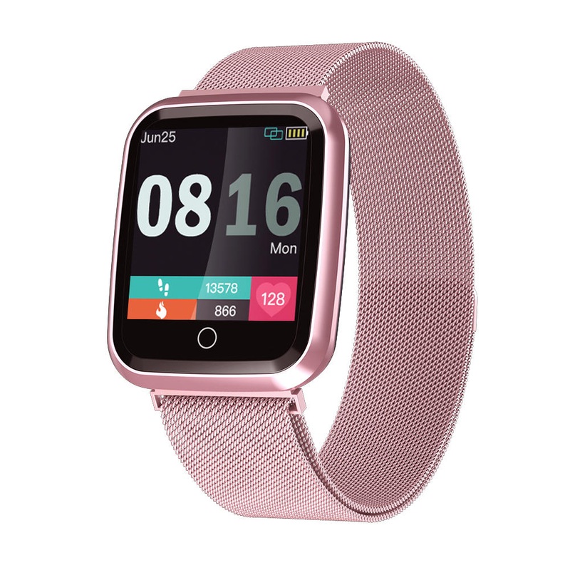 Bakeey N99 IP68 Waterproof 24h Heart Rate Monitor 1.3inch IPS HD Screen Full Steel Smart Watch