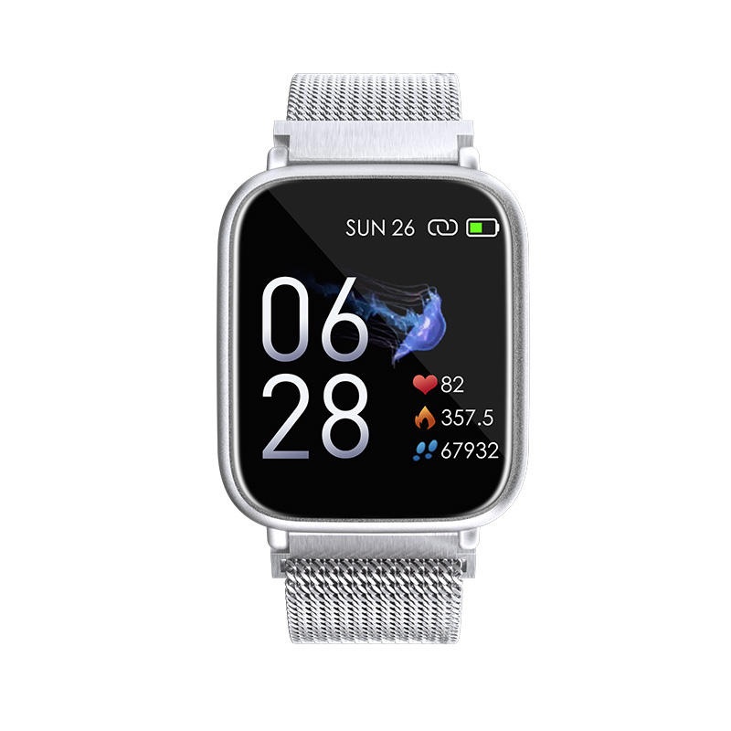 Bakeey Q1 1.3inch Full Touch Dynamic Heart Rate Blood Pressure IP68 Wateproof Smart Watch