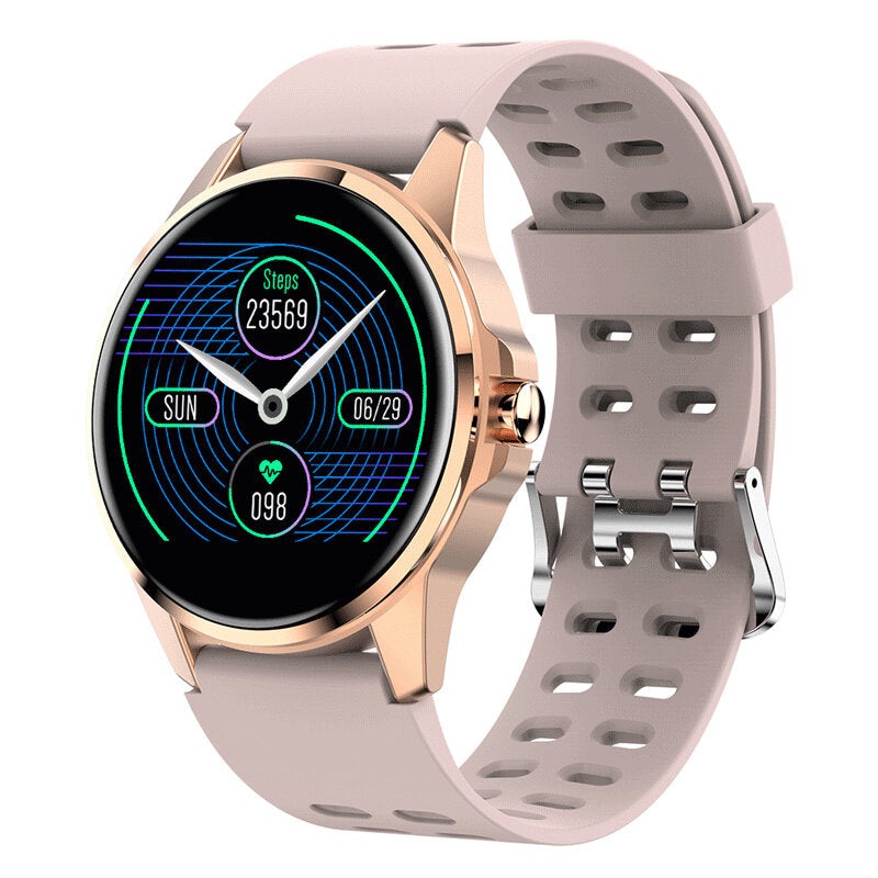 Bakeey R23 1.3inch Full Touch Screen Heart Rate Blood Pressure Test Brightness Adjustment Smart Watch