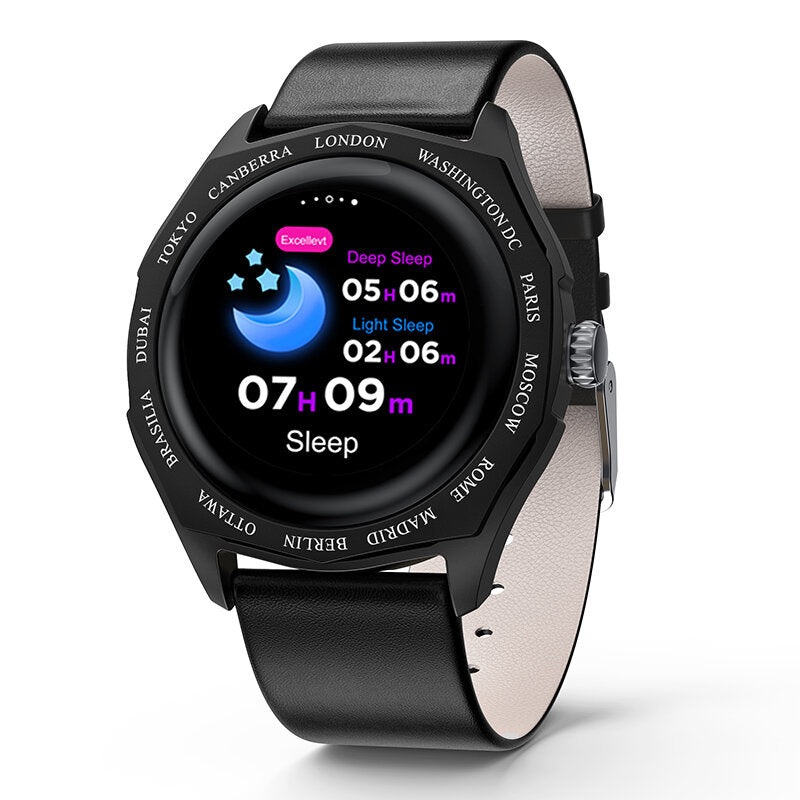 Bakeey V18 UV Color Changeable Strap Full Touch Screen Blood Pressure O2 Monitor Female Health Smart Watch