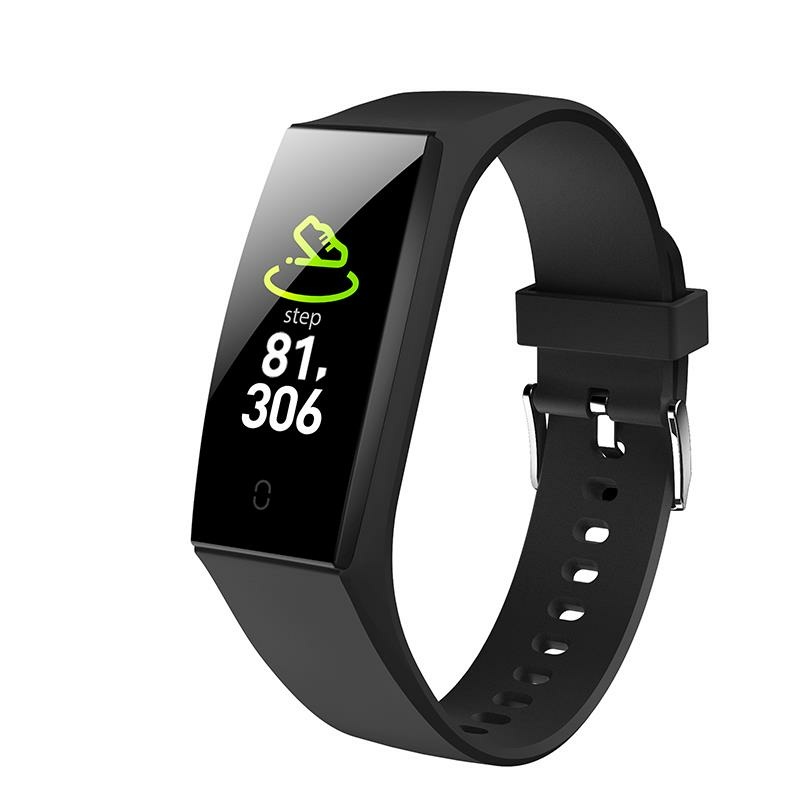 Bakeey V18 Wallpaper Change Color Display Wristband HR Blood Pressure Female Period Monitor Smart Watch