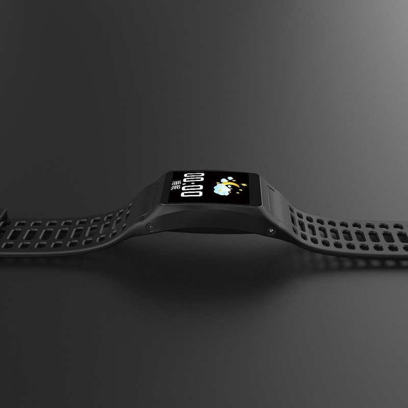 Bakeey Z01 Custom Display PPG Heart Rate Blood Pressure Weather Health Care Smart Watch