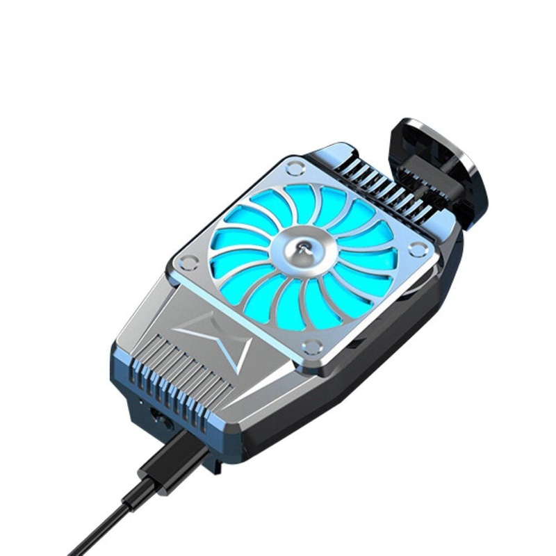 H15 Universal Portable Cooling Fan for PUBG Mobile Games Mute Cooler Radiator for iPhone Huawei Oneplus Smartphone Fast Cooling