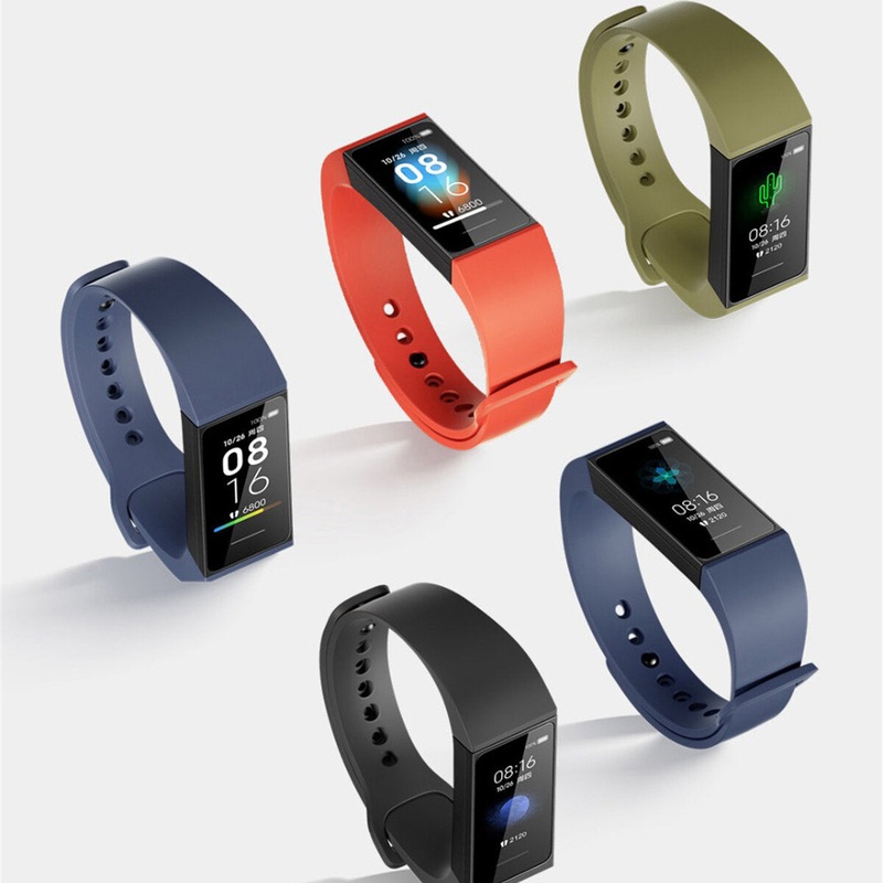 Original Xiaomi Redmi Band 1.08 inch Large Screen Display Wristband bluetooth Music Control Fitness Tracker 5ATM Waterproof Smart Watch Chinese Version for Android