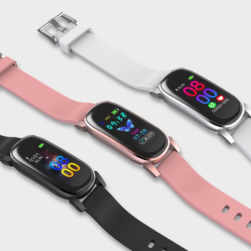 [SPO2 Monitor]Bakeey YD8 Body Temperature Heart Rate Blood Pressure Monitor GPS Running Track Camera Control IP68 bluetooth 5.0 Smart Watch
