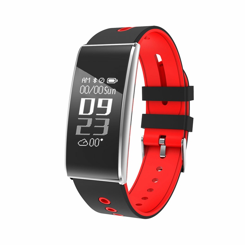 XANES 418BP 0.96 OLED Screen IP67 Waterproof Smart Bracelet Heart Rate Monitor Fitness Watch mi band
