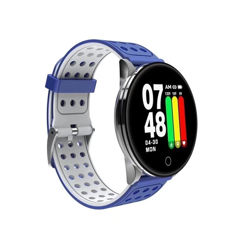 XANES B12 1.3in Touch Screen IP68 Waterproof Smart Watch HR BP Monitor Fitness Sports Bracelet