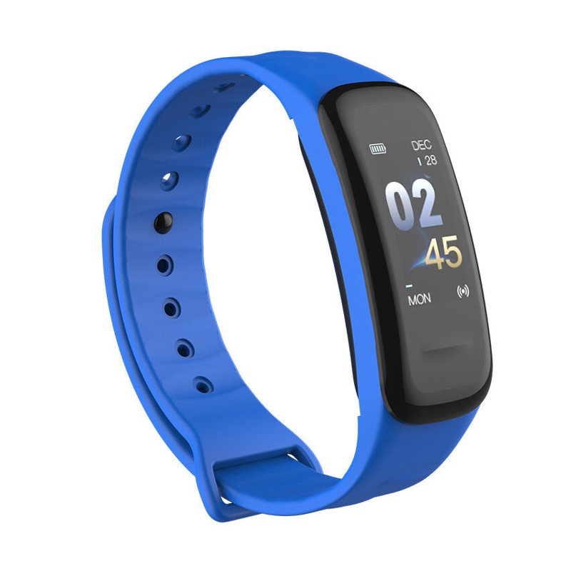 XANES C1 Plus 0.96 Touch Screen Waterproof Smart Watch Heart Rate Monitor Fitness Bracelet Mi Band
