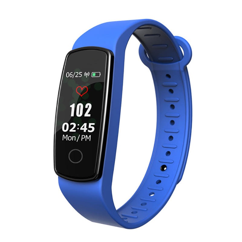 XANES C19 0.96 Touch Screen Waterproof Smart Watch Blood Pressure Monitor Fitness Bracelet Mi Band