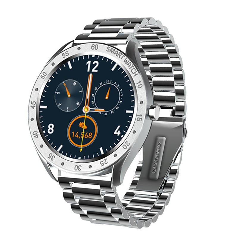 XANES F13 1.3in Full-round Touch Screen GPS Smart Watch Adjustable Brightness Fitness Sports Bracelet