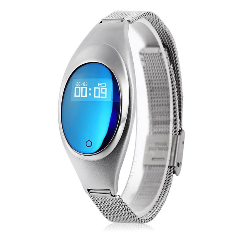XANES Z18 0.49 OLED IP67 Waterproof Heart Rate Blood Pressure Monitor Women Smart Bracelet