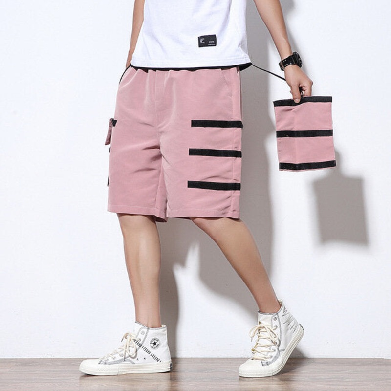 Large Size Tooling Shorts Men Ins Loose Trend Five Pants