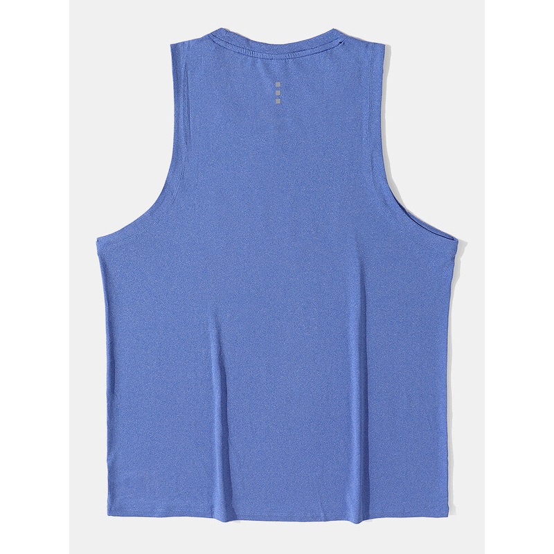 Men Reflective Letters Sleeveless Moisture Wicking Sporty Tank Tops
