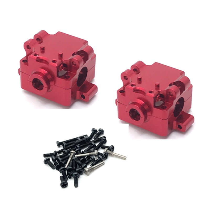 2PCS Upgraded Metal Front Rear Geabox for Wltoys 1/28 284131 284161 K979 K989 K969 Drift RC Cars Vehicles Models Spare Parts