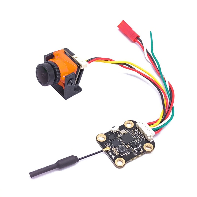 5.8G 48CH 100/200/400/1000mW Switchable VTX Transmitter Support Smart Audio with 1/3′ CMOS 1500TVL FPV Camera for RC Drones