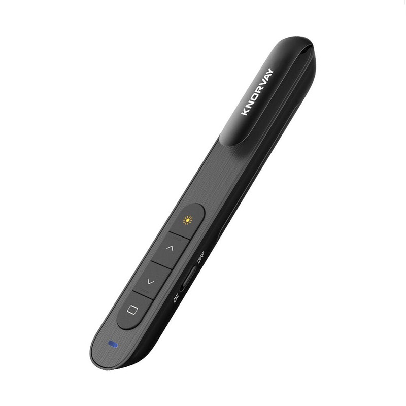 N27 2.4GHz RF Pen Wireless USB Presenter Remote Control Pen Wireless Remote Red  Pen