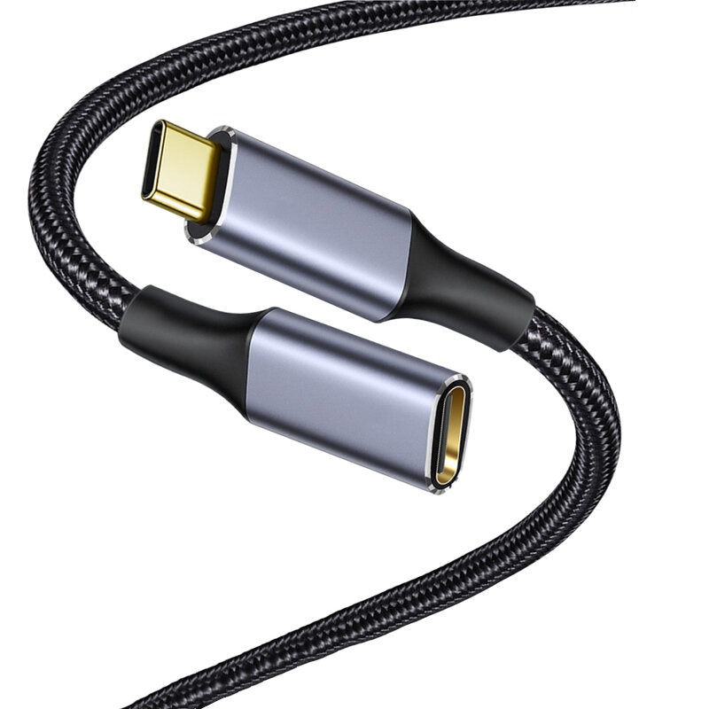 5A Type-c 3.1 Extension Cable Male to Female Fast Charging Transmission Data Cable 10Gbps Gen2 USB3.1 Data Cord Quick Charging For Huawei Macbook Pro Laptop