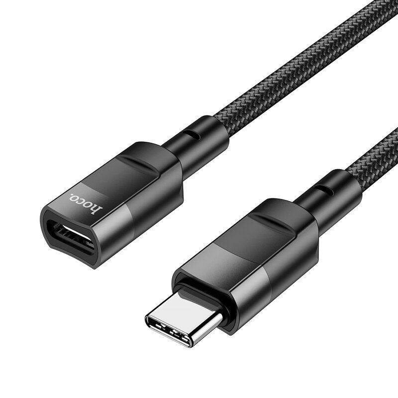 HOCO U107 USB Male to Type-C Female Charging Data Extension Transfer Cable 1.2M