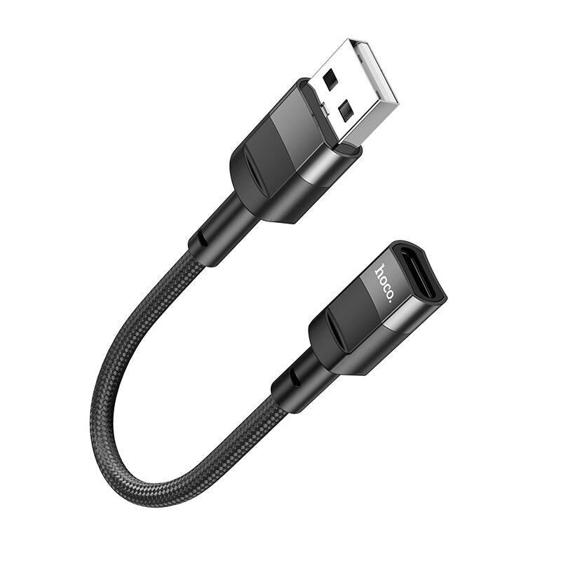 HOCO U107 USB Male to Type-C Female Transfer Adapter Cable 10CM