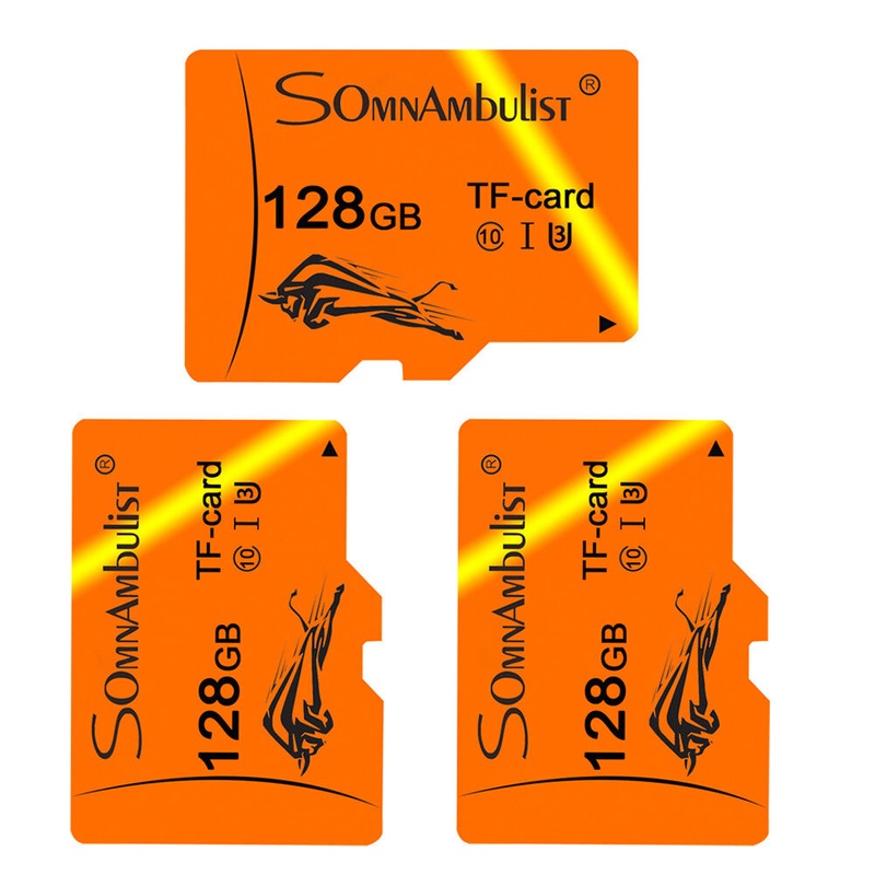 Somnambulist C10 U3 TF Memory Card 16G 32G 64G 128G High Speed Flash Storage Card for Camera Mobile Phone