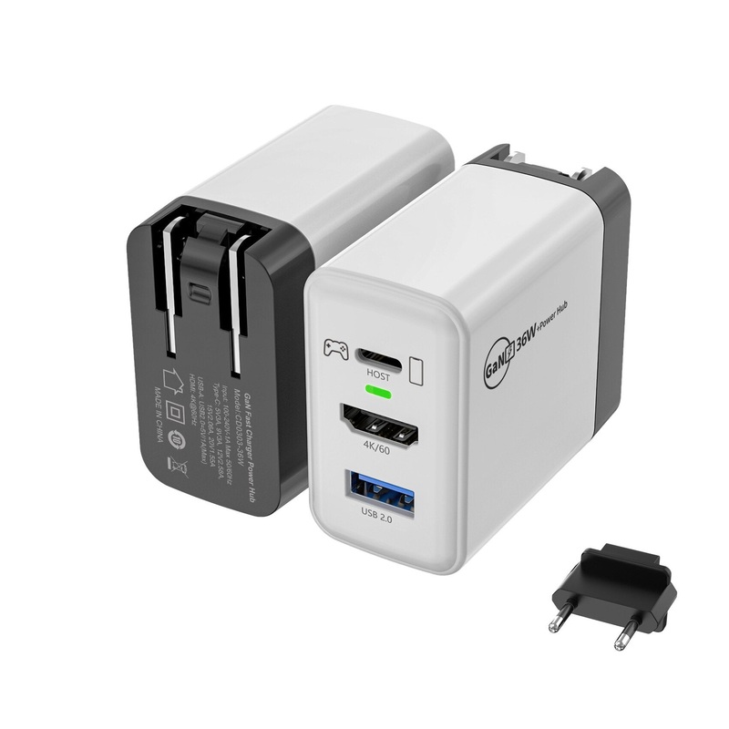 Unnlink 36W PD Fast Charger Docking Station USB Type C to 4K60Hz HDMI USB 2.0 Adapter for iPhone 14 13 12 8 Xiaomi Phone Switch