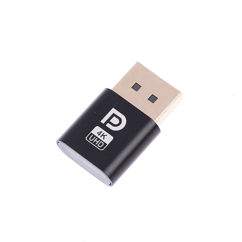 4K Displayport Dummy Plug DP Virtual Display Adapter EDID Headless Ghost Emulator Desktop Accessories for PC Graphics Video Card