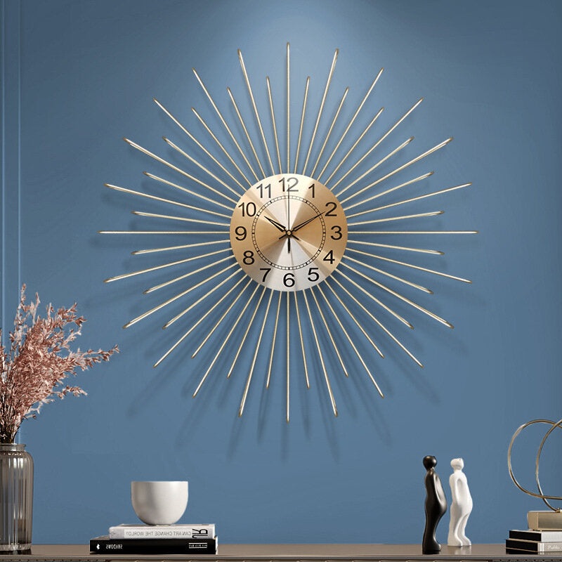 55CM/65CM Creative Wall Clock Living Room Decoration Clock Household Personality Dining Room Wall Clock Simple Fashionable Quartz Clock