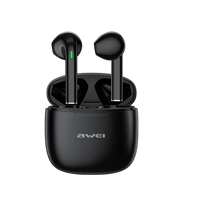 Awei T26 Pro TWS Earphone Wireless bluetooth 5.3 Headphone Waterproof Stereo Sport Headsets Headphones with Mic
