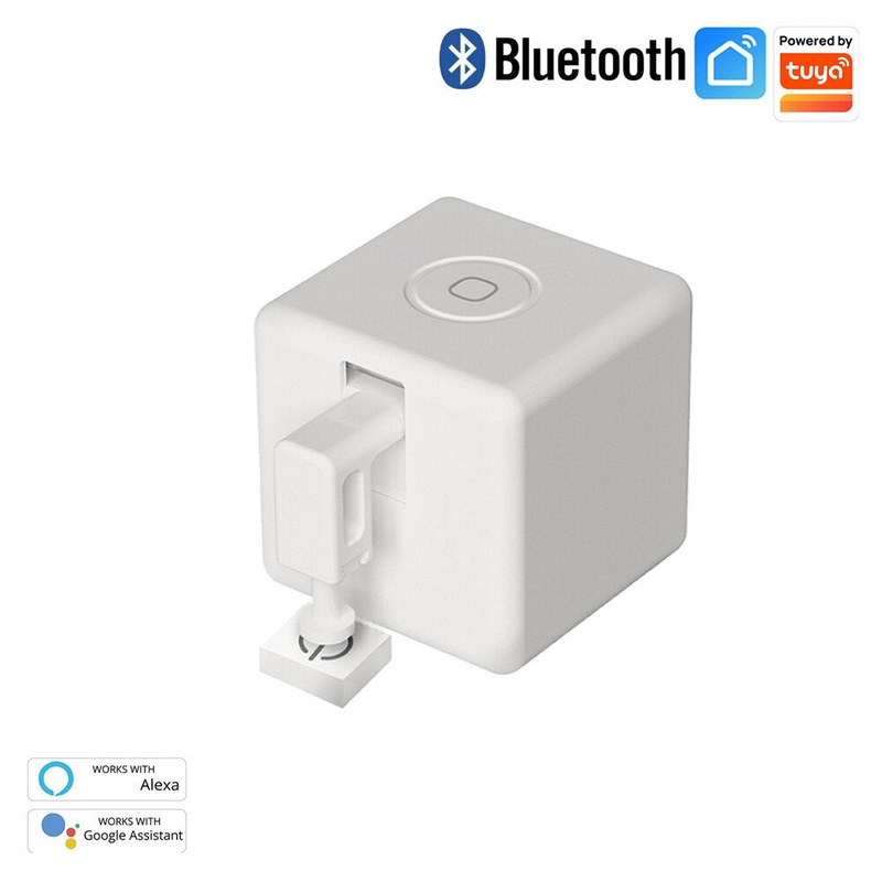 MoesHouse Tuya blutooth Smart Button Pusher Robot APP Remote Control Time Setting Mini Finger Bot Voice Control with Alexa Google Assistant