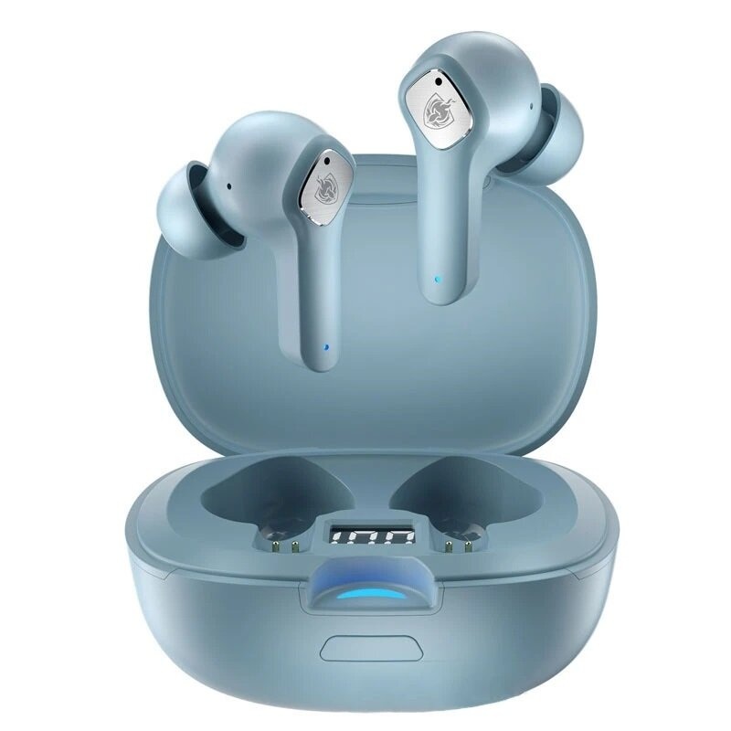 Phoinikas Q16 TWS Wireless Earbuds bluetooth Earphone ANC Noise Cancelling LED Display 40h Play Time Portable Headphones with Mic