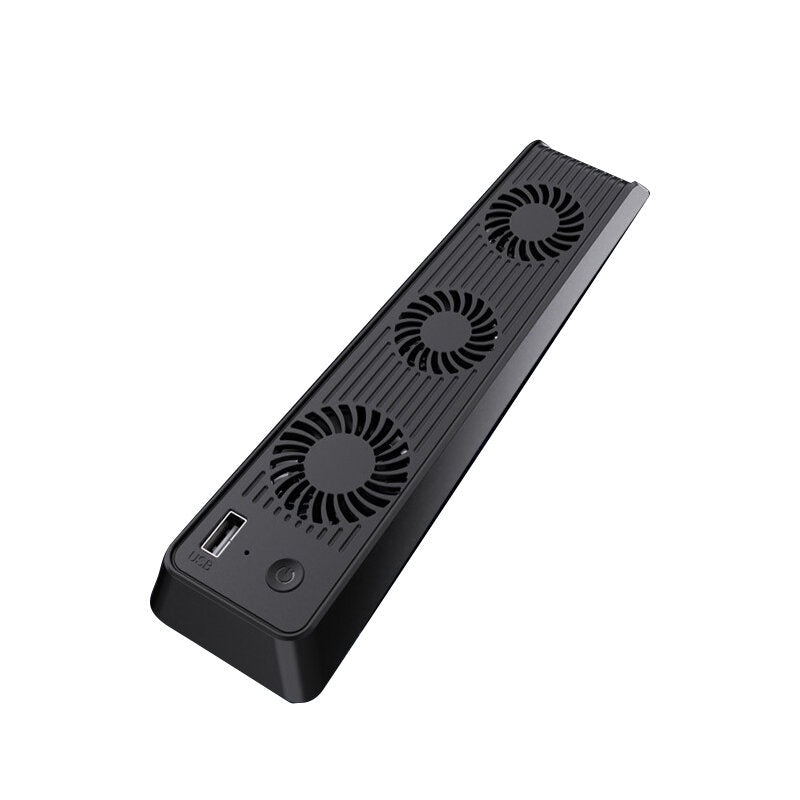 PS5 Host Cooling Fan USB Controller Charger Console Charging Station Vertical Stand Mute Fan Cooler for PS5 Computer