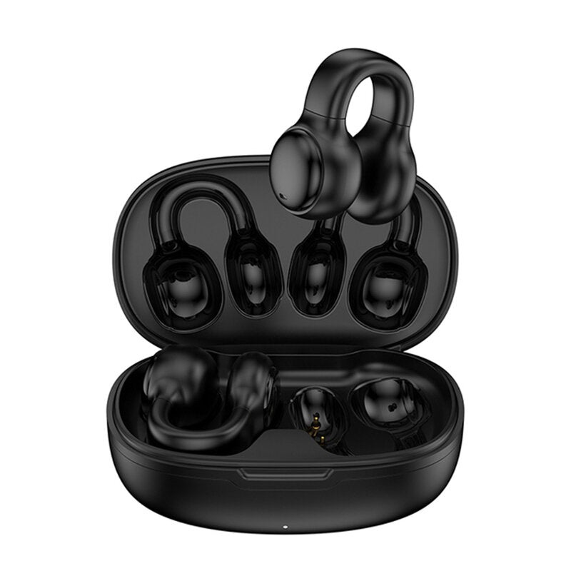 TWS bluetooth 5.3 Earphones Bone Conduction Headphones Lightweight Comfortable Headset Sports Earbuds Ear Hook With Mic
