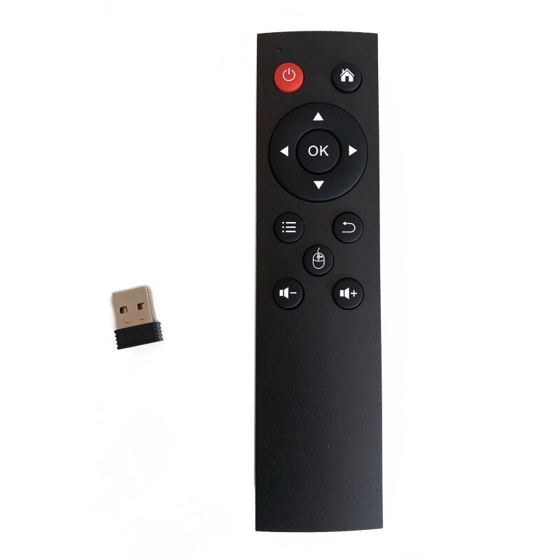 Universal T9C 2.4G Wireless Air Mouse Remote Control for Android- TV Box PC Remote Control Controller with USB Receiver