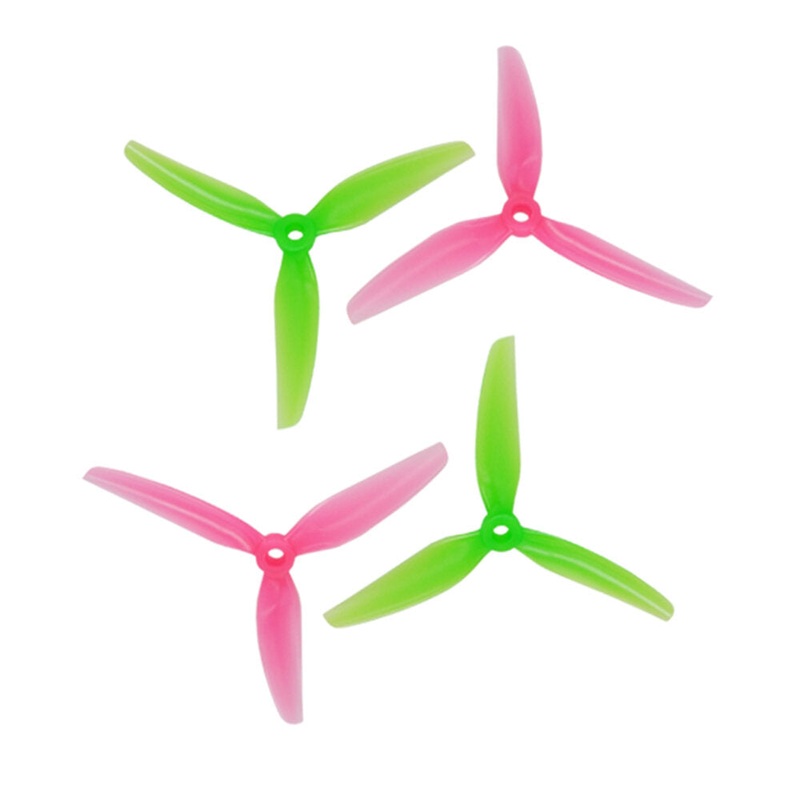 2 Pairs / 10 Pairs HQProp Ethix S3 Watermelon 5031 5×3.1 5 Inch 3-Blade Propeller Poly Carbonate for RC Drone FPV Racing