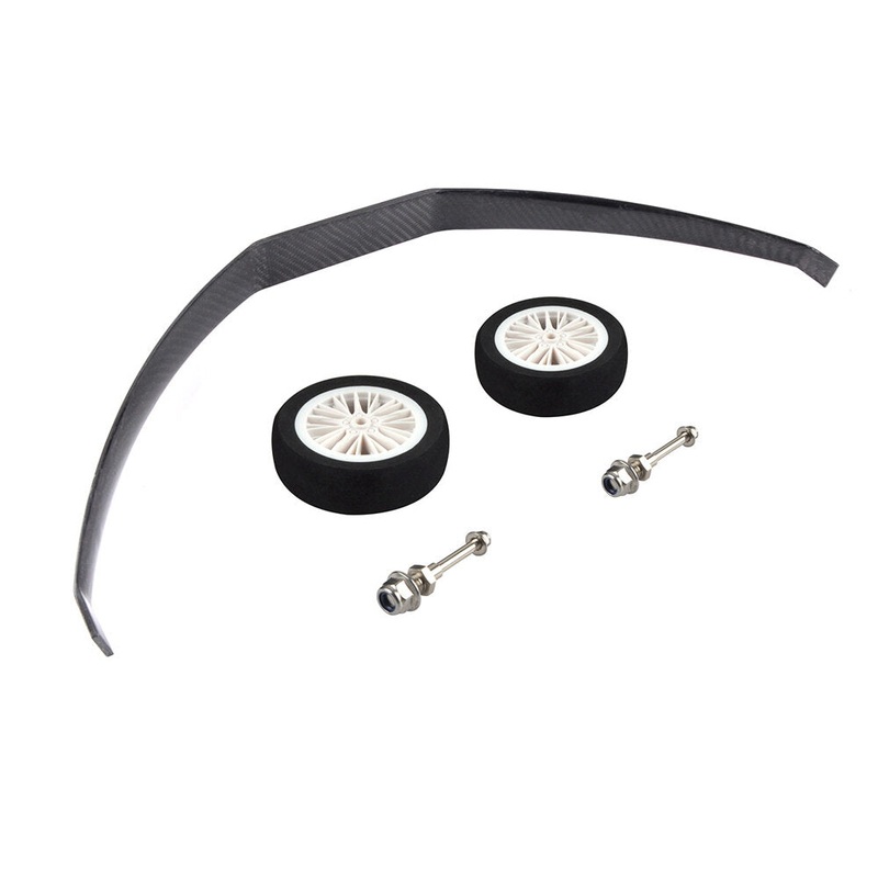 1 Piece Carbon Fiber Landing Gear For 26CC 50CC 80CC Gasoline RC Airplane