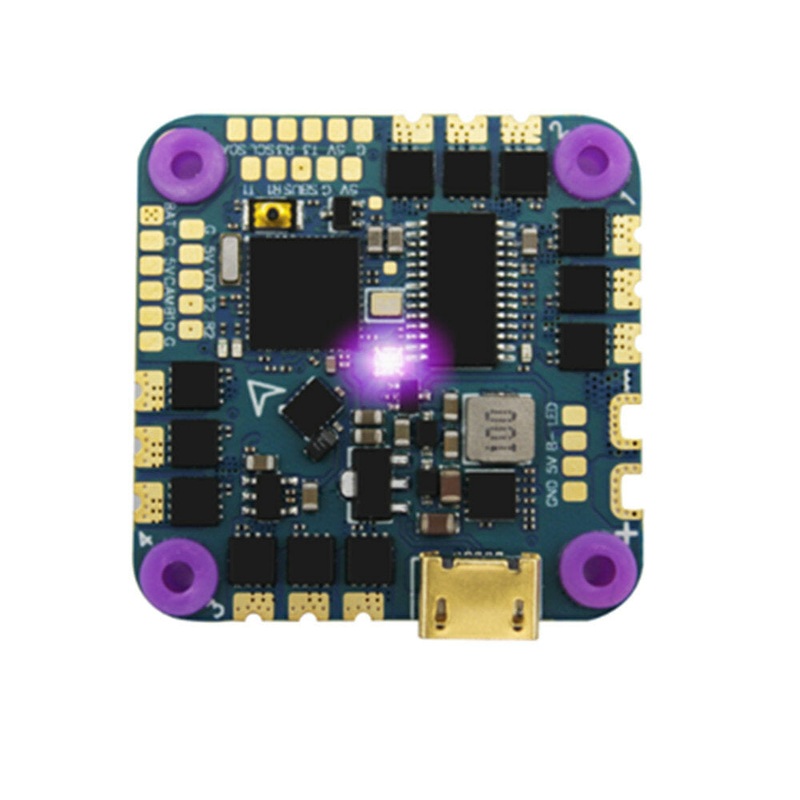 26*26mm HAKRC F411 20A/35A AIO OSD BLHELI _S w/Barometer for FPV Racing RC Drone