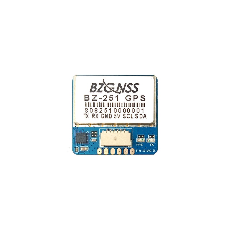 BZGNSS BZ-251 GPS Module Dual Protocol Compatible F4 F7 Flight Control For RC Airplane Fixed Wing FPV Return Rescue Drone Parts