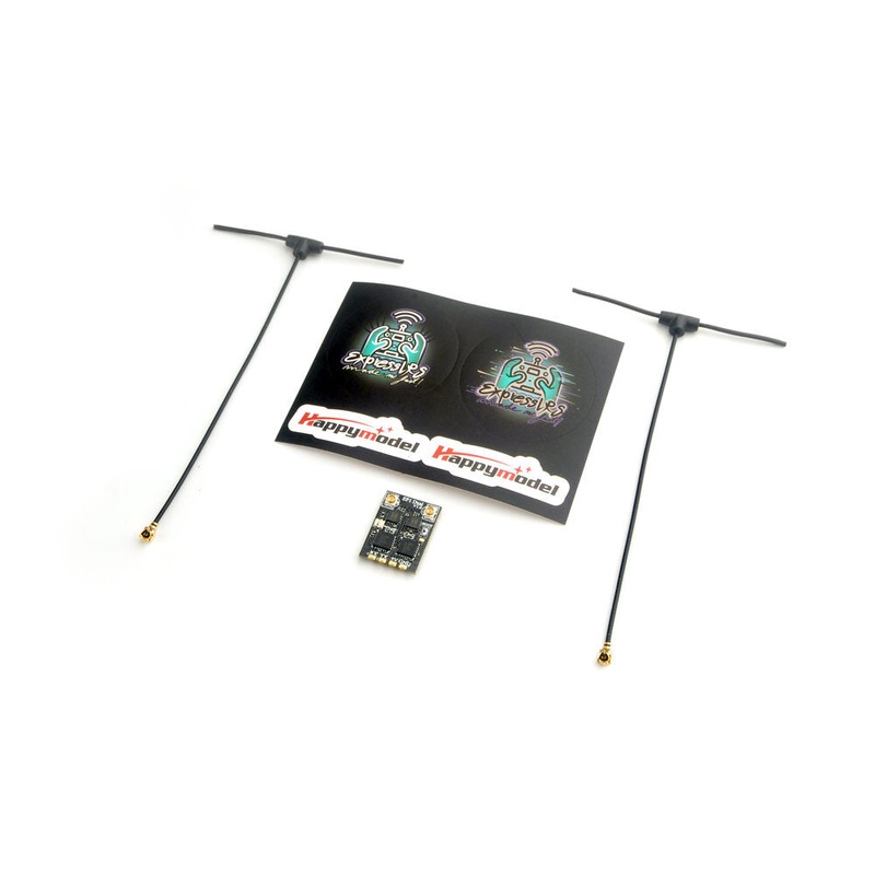 Happymodel EP1 2.4Ghz ExpressLRS Dual Receiver True Diversity RX With RF Amps for RC Transmitter