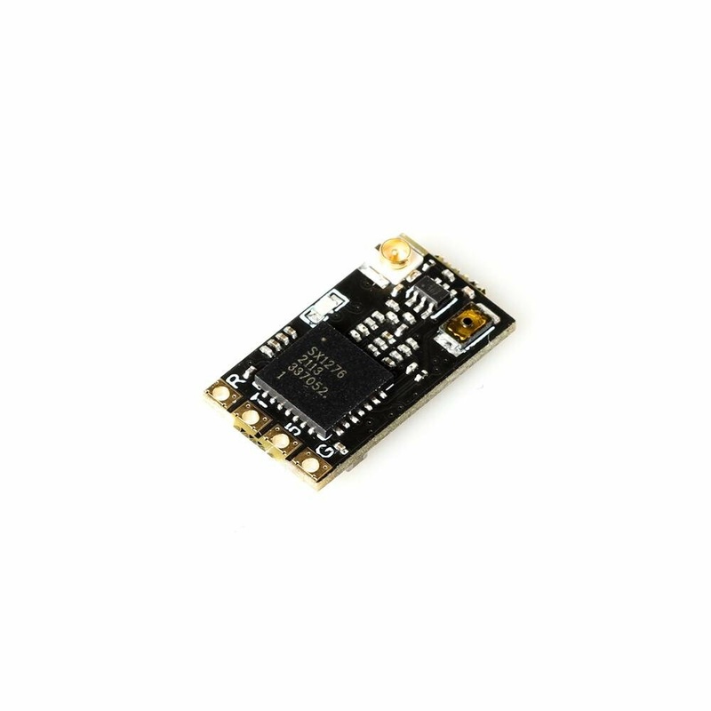 HGLRC ExpressLRS ELRS 900RX Long Range Low Latency Receiver with 915Mhz Omnidirectional T Antenna for FPV Racing Drone