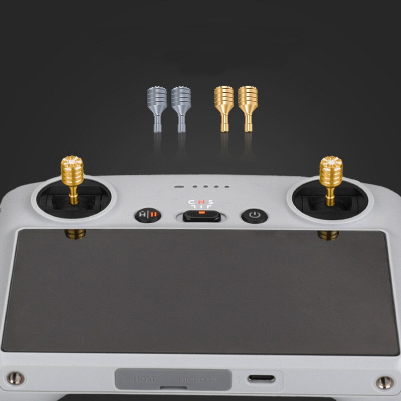 RCSTQ RC Smart Remote Control Joystick Sticks Rocker Thumb Aluminum for DJI Mini 3 PRO Screen Controller