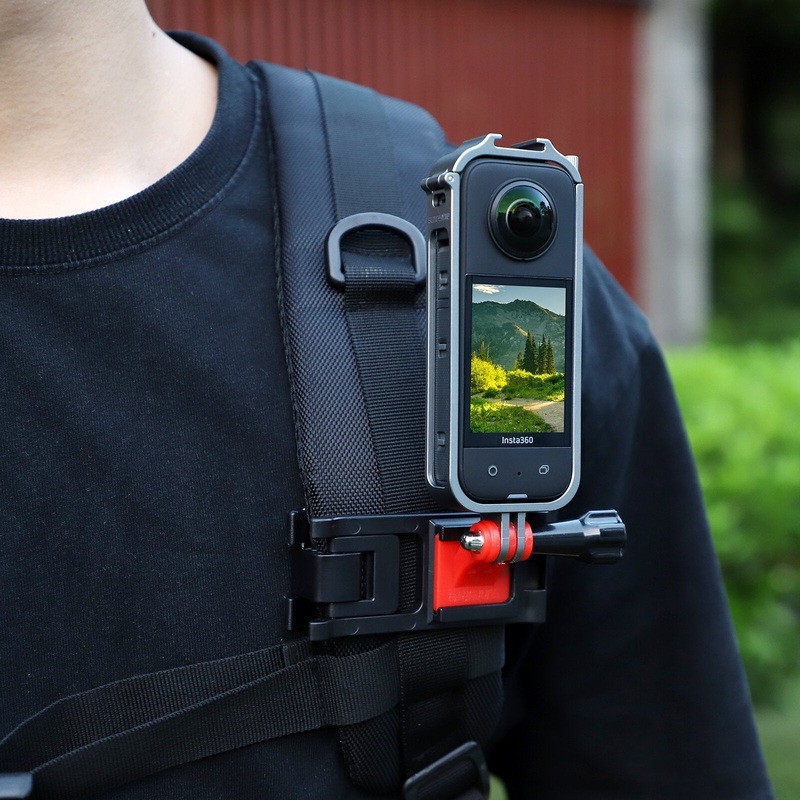 Sunnylife CNC Aluminum Rabbit Cage Heat Dissipation Extended Frame Cold Boot Camera Protective Case for Insta360 X3