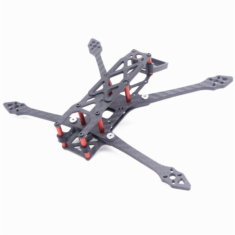 TEOSAW RangeR’4 4inch Carbon Fiber Long Range Frame Kit for FPV Racing RC Drone