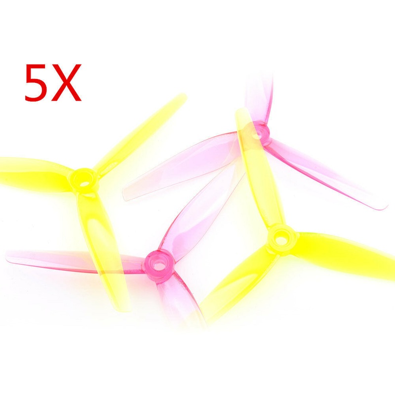 10 Pairs Ethix P3.5 5.1×3.5×3 5135 3-Blade 5.1 Inch Propeller for RC Drone FPV Racing