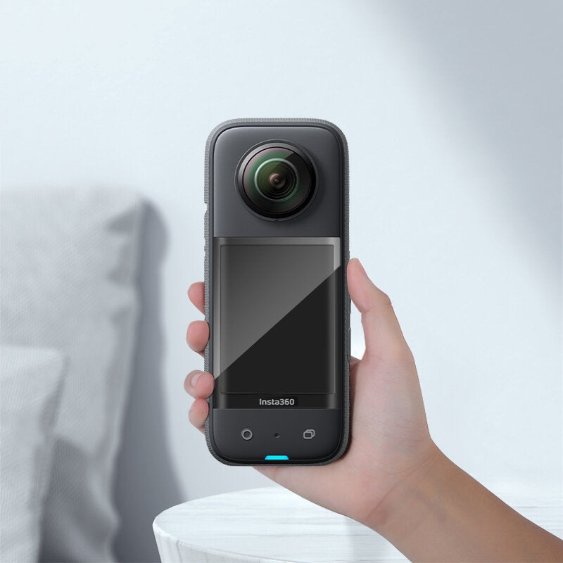 2PCS STARTRC Curved Surface Protective Film Transparent High-definition Explosion-proof Tempered Film for Insta360 X3